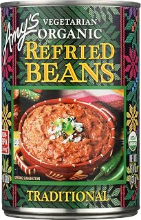 Amy's Traditional Refried Beans Gluten-Free - Clean Ingredients, No Additives, Authentic Flavor