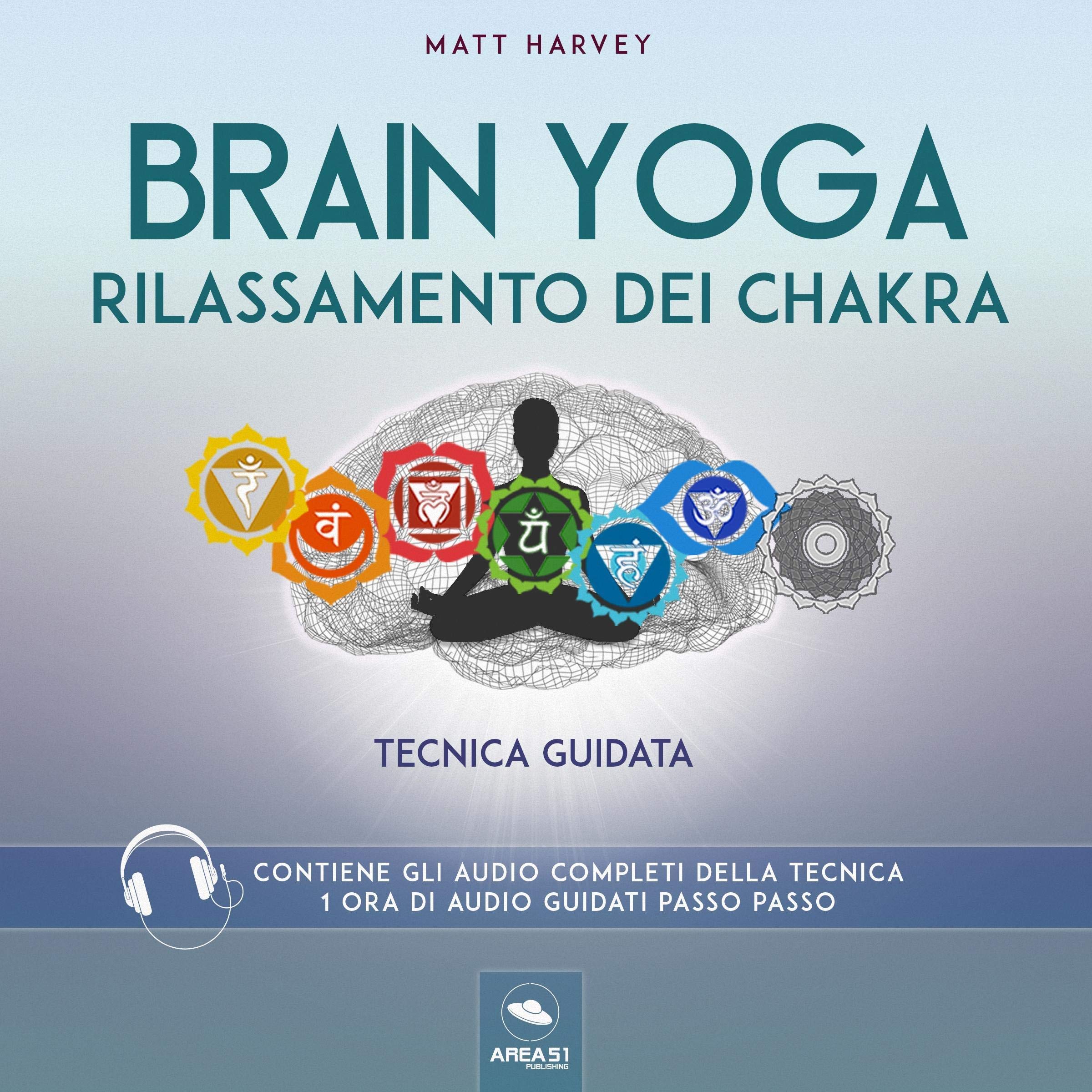 Rilassamento dei chakra: Brain Yoga, Tecnica guidata