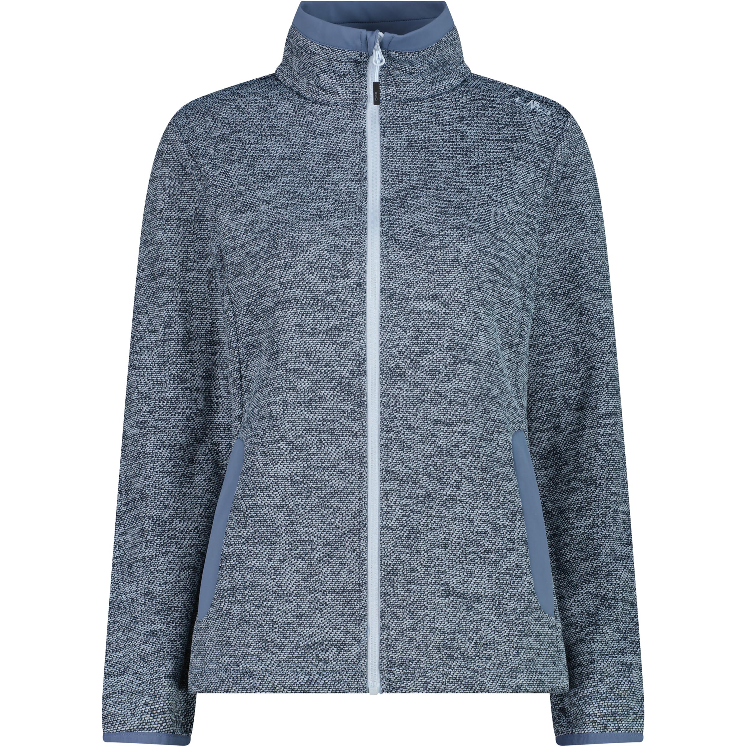 CMP Veste polaire pour femme avec Knit Tech Jacquard - Veste d'extérieur légère et respirante pour la mi-saison et les loisirs.