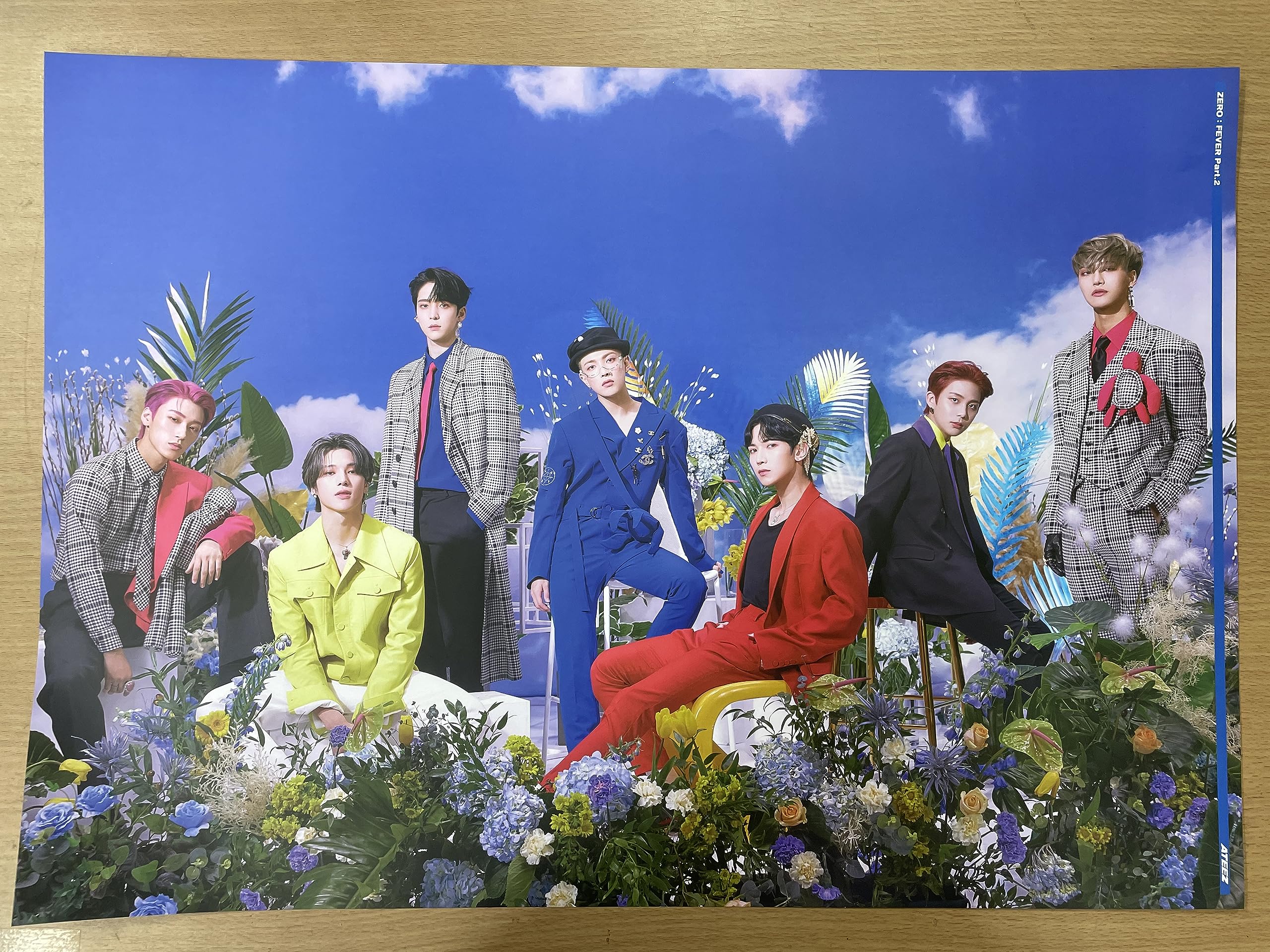 Amazon.com: ATEEZ - ZERO : FEVER PART.2 Album Official Unfolded