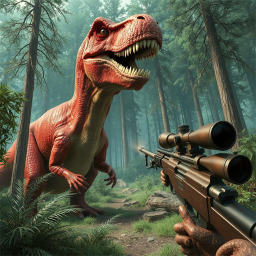 Dinosaurierjagd-Simulator - Dinosaurierspiele