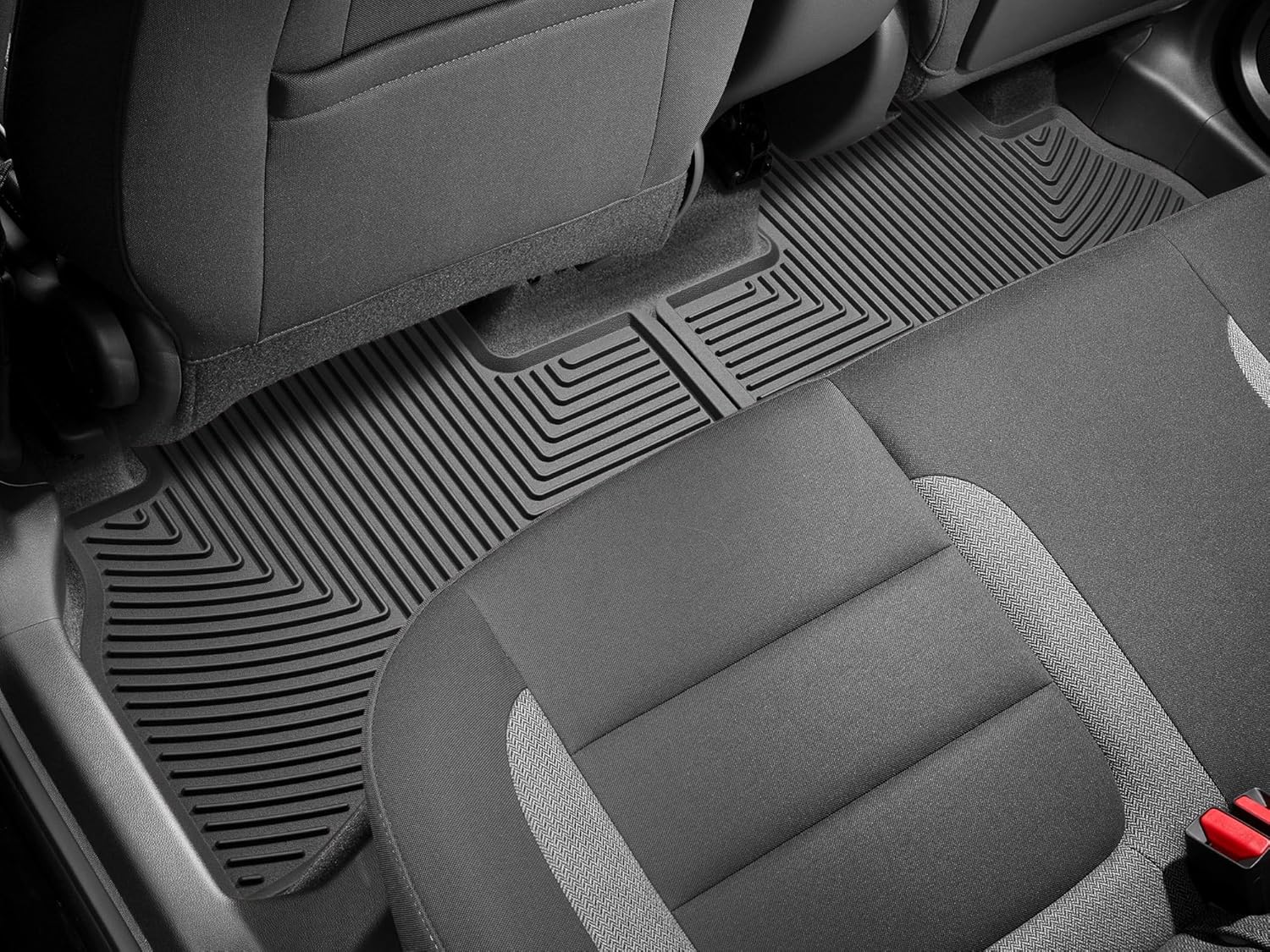 WeatherTech All-Weather Floor Mats for Chevrolet Trailblazer 2nd Row (W557), Black