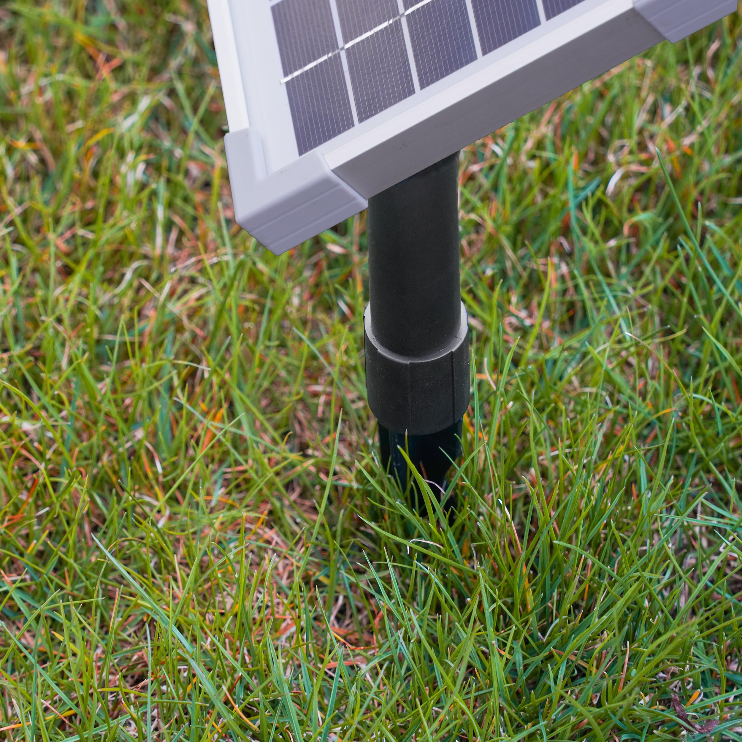 Esotec Solar Über- und Unterwasserstrahler, 6 Spots warmweiß, Teichbeleuchtung, Solarmodul, Akku, 3m Anschlussleitung, 3000K, IP68 101403