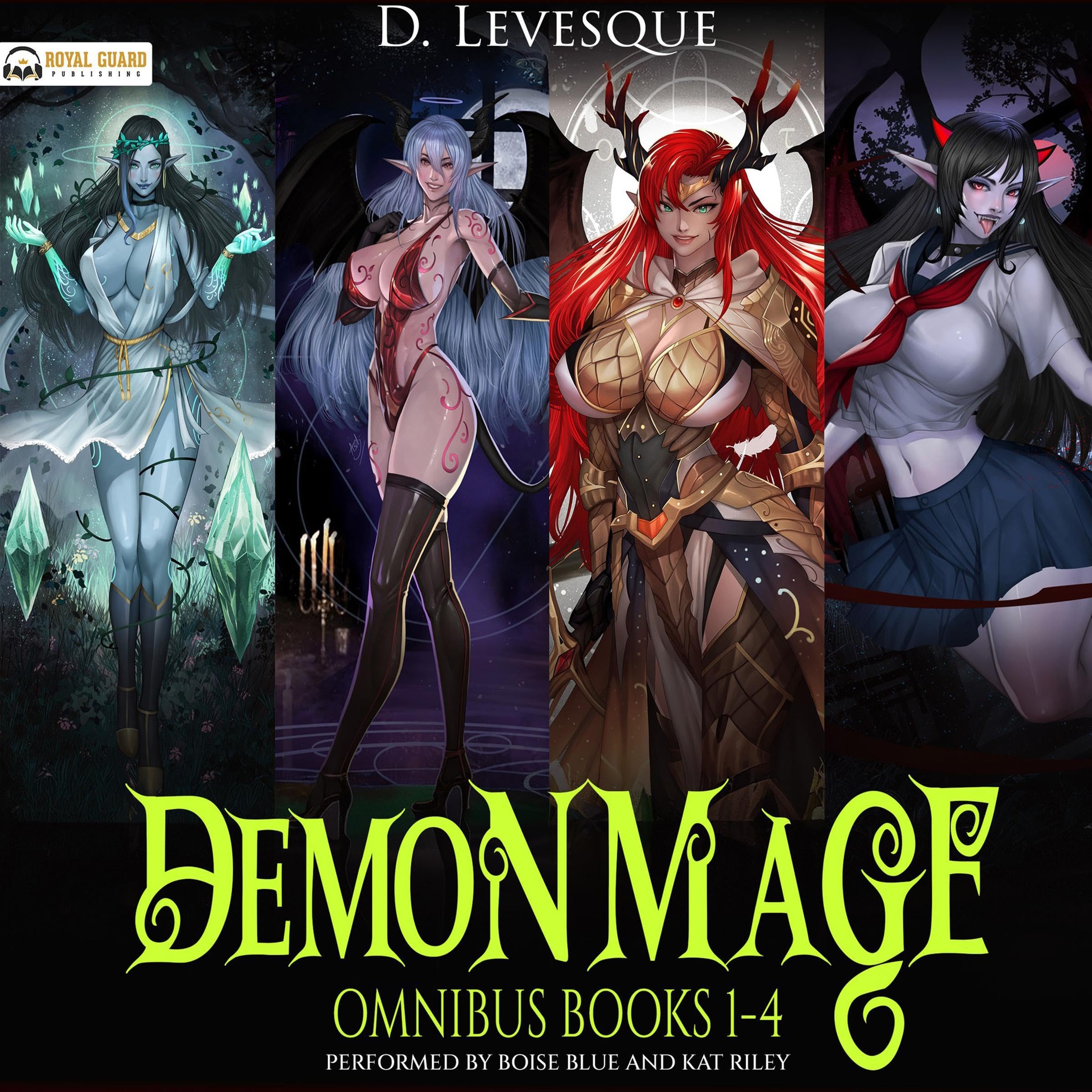 Demon Mage Omnibus: Books 1-4