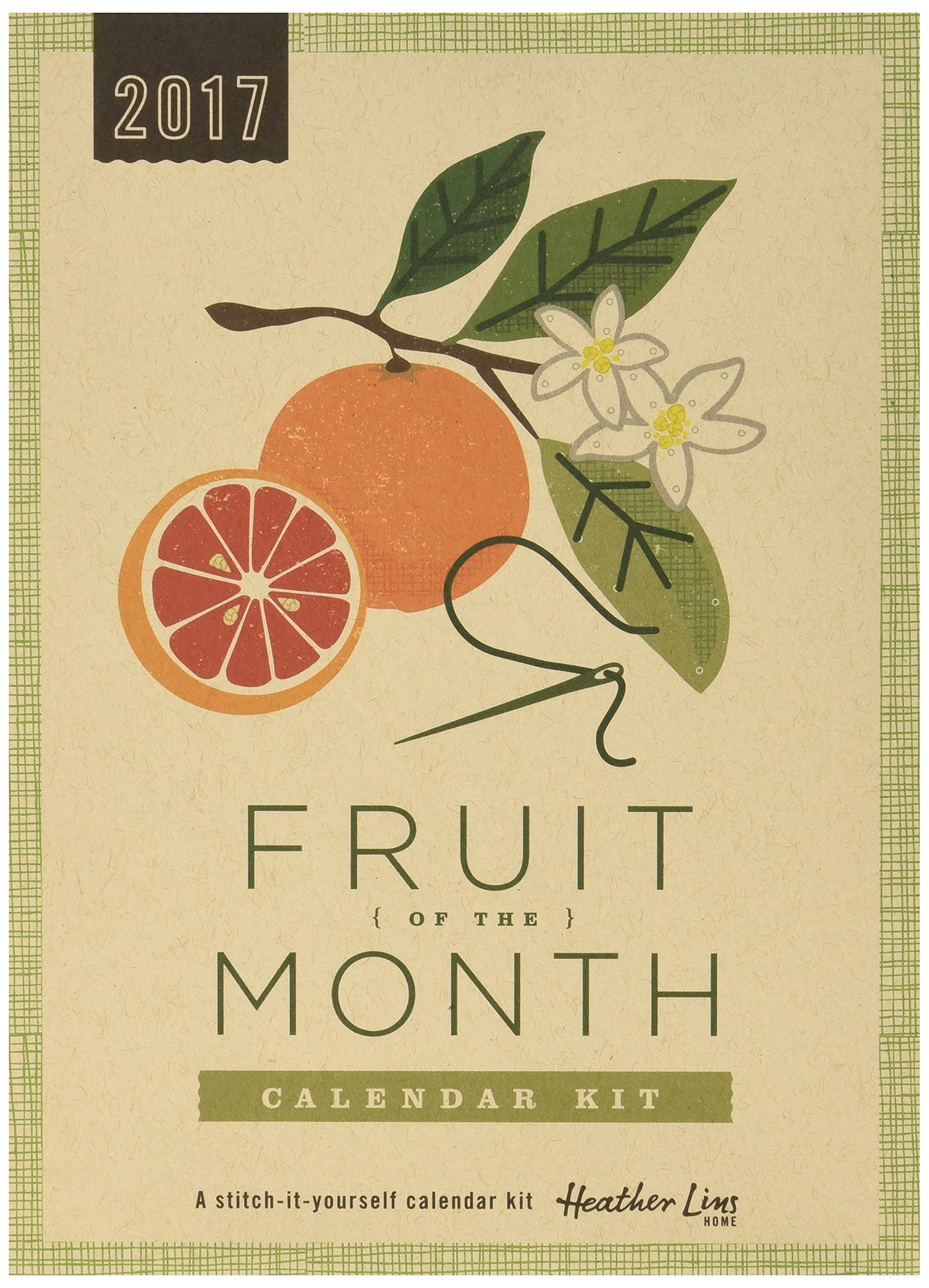 Heather Lins Home 2017 Fruit of the Month Calendar Kit