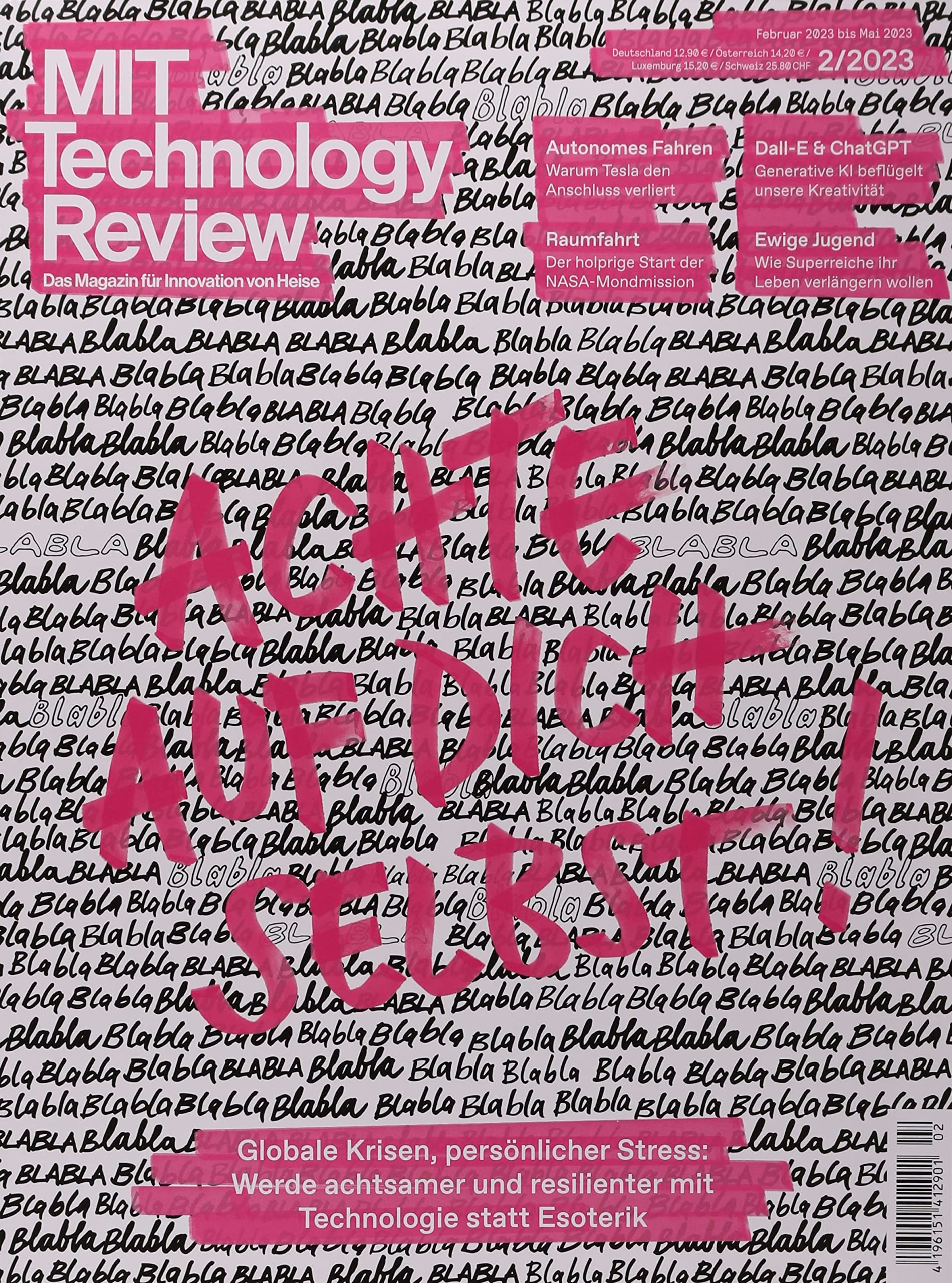 Cover of MIT Technology Review, 2/2023