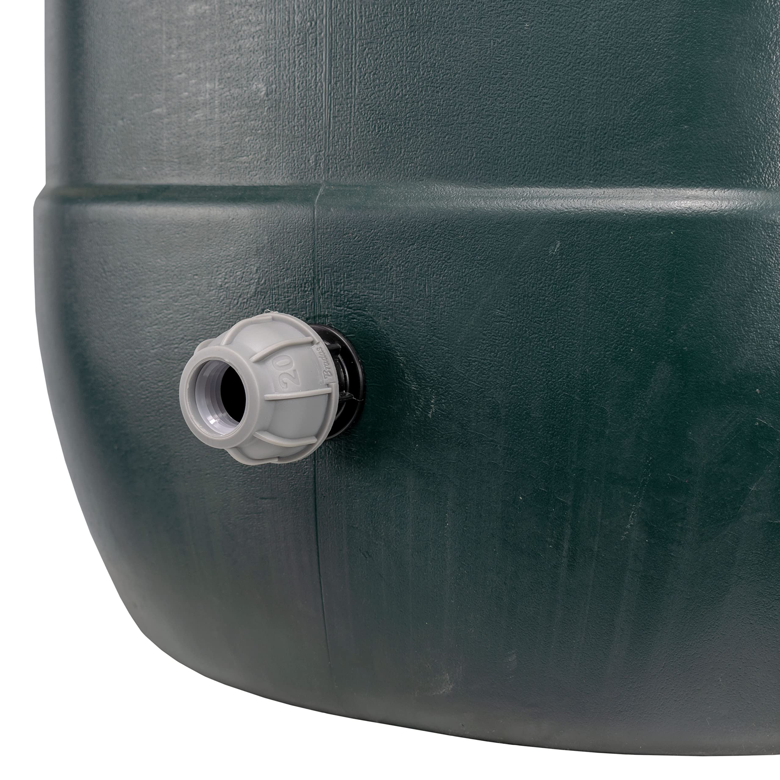 Cost Wise Grey 20Mm Mdpe,Waterbutt/Water Storage Tank Oulet Fitting With Nut & Washers (Requires A 21Mm Hole)