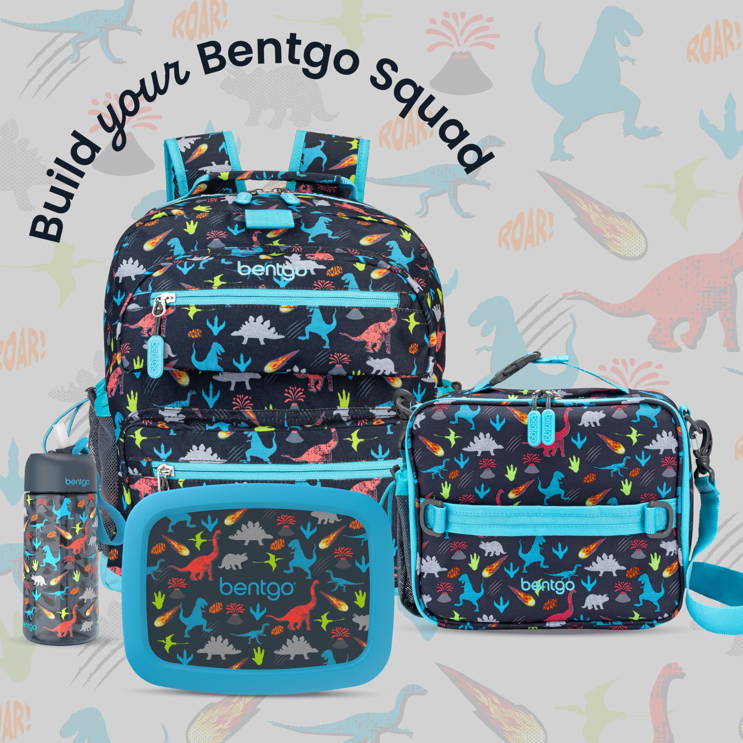 Leak-Proof 5-Compartment Bento-Style Kids Lunch Box W61630