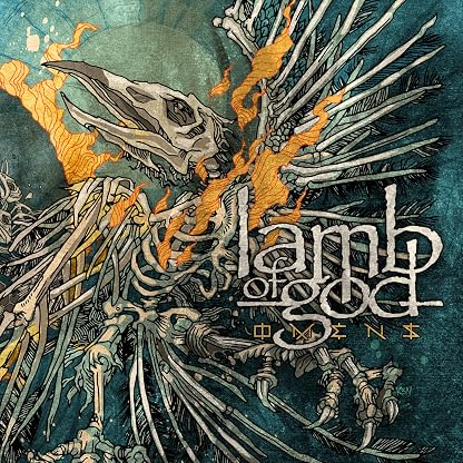 OMENS (140G) por Lamb of God, capa do álbum