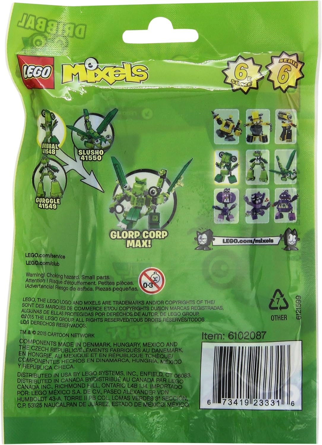 LEGO Mixels Dribbal Building Kit - Main Image