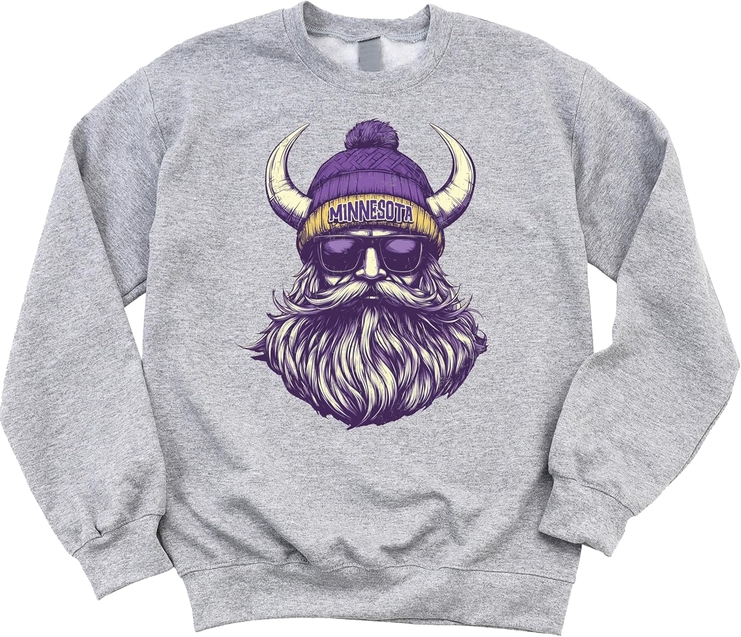 Olive Loves Apple Minnesota Football Sports Sweatshirt for Men Women Youth and Toddler Boys and Girls