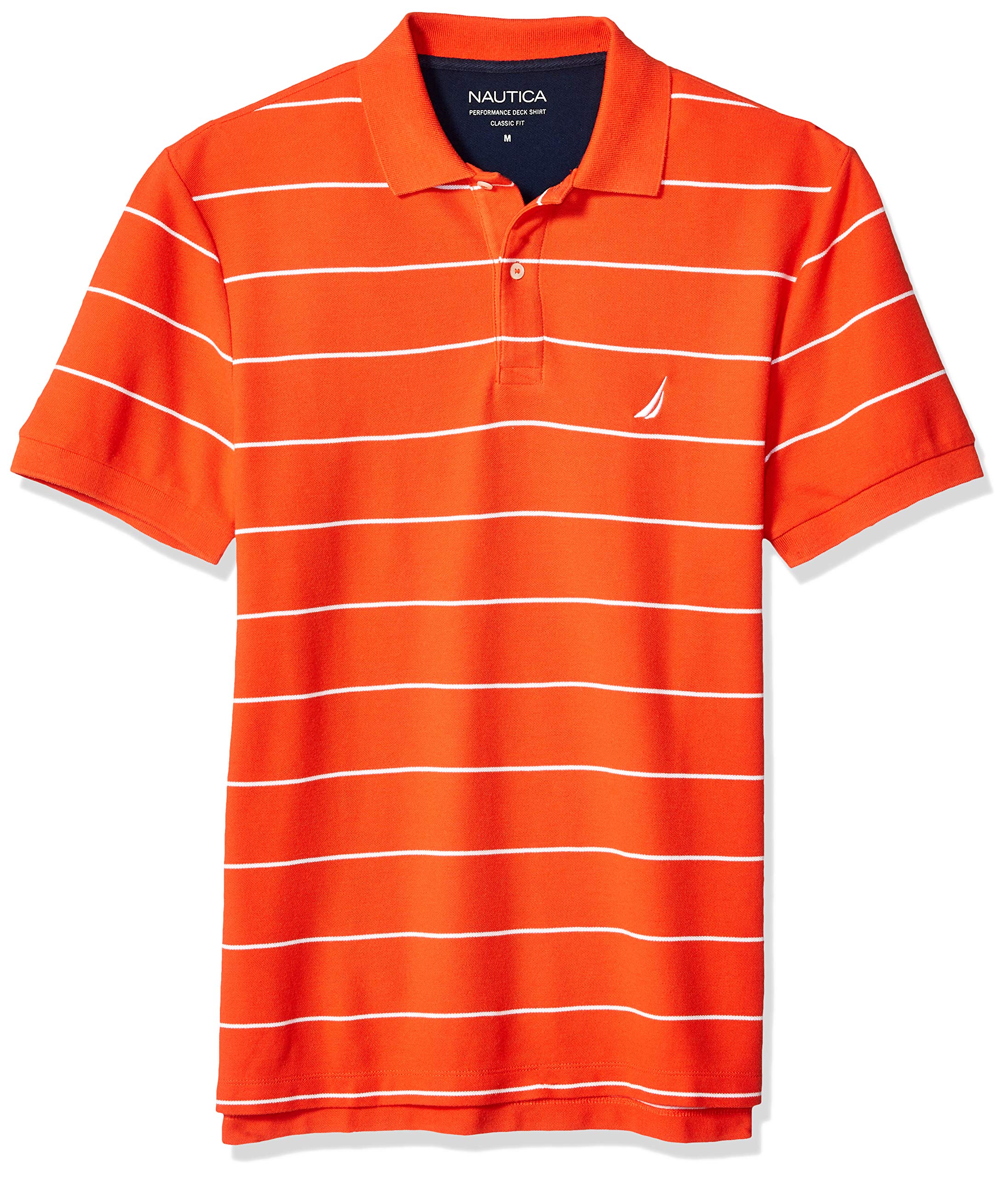 mens Stripe Deck Anchor Polo Polo Shirt