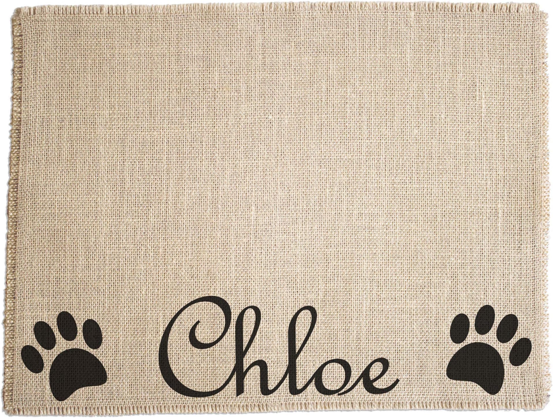 Custom puppy dog pet placemat
