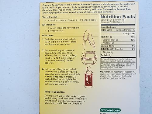 Miniatura 2 de Kit de paletas de plátano y chocolate (hace 8 paletas en total)