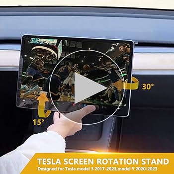 Amazon.com: KARTONMOTOR Screen Swivel Mount for Tesla Model