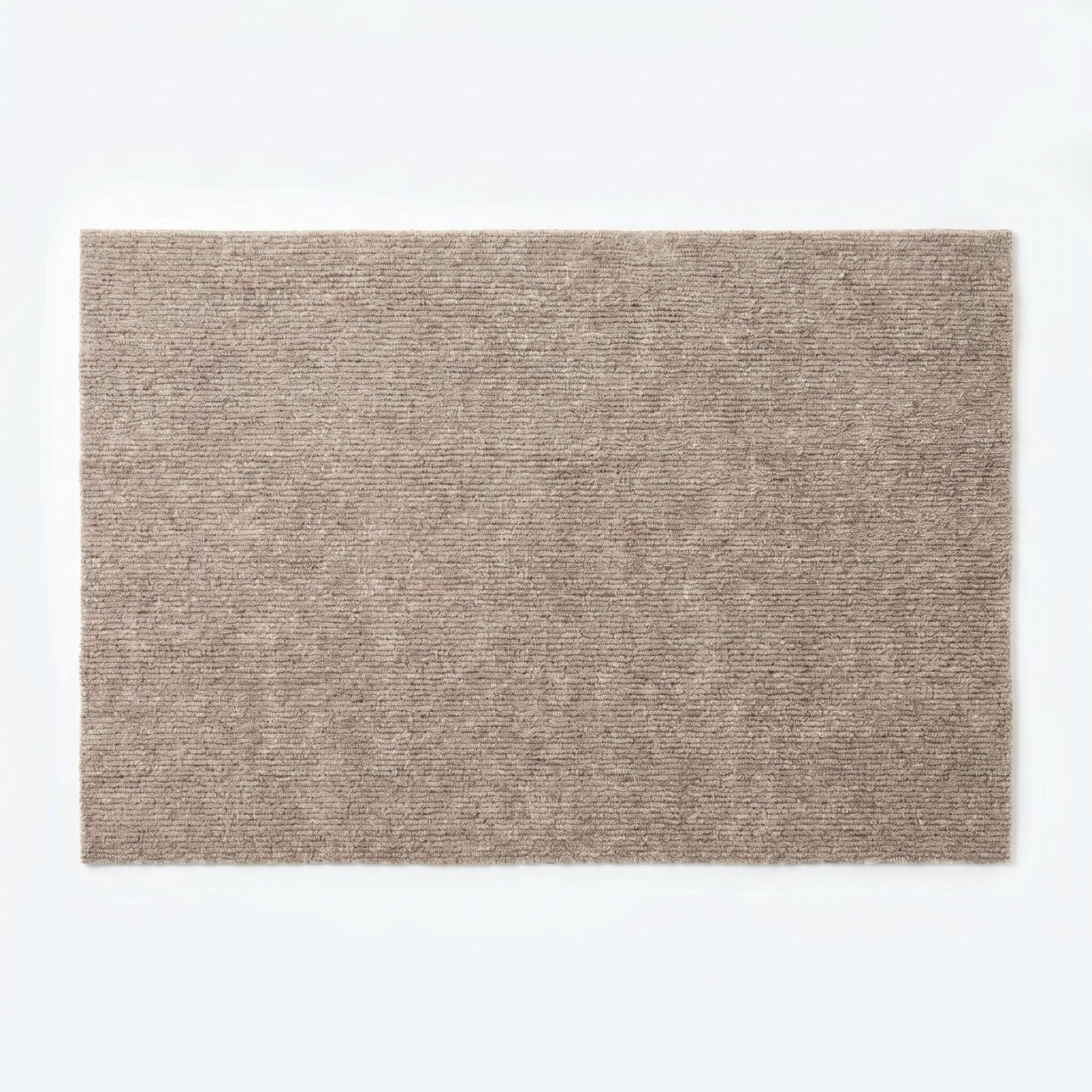 Indoor Outdoor Door Mat 60×90 cm, Non Slip Low Profile Entrance Mat, PVC Backed Short Pile Dirt Trapper Washable Doormat, Absorbent Front Door Rug for Entryway, Hallway, Kitchen (Camel Brown)