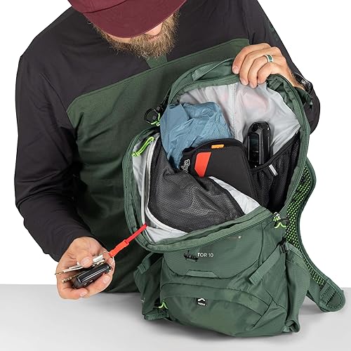 Vista 10 de Osprey Raptor 10L Men's Biking Backpack with Hydraulics Reservoir