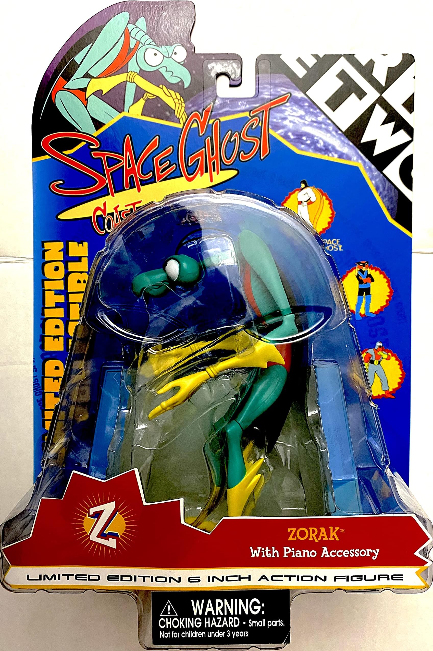 Space Ghost Coast to Coast Zorak Action Figure