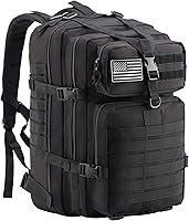 Vista 1 de Mochila táctica militar, bolsa Molle, paquete de mochila, 45 litros grande
