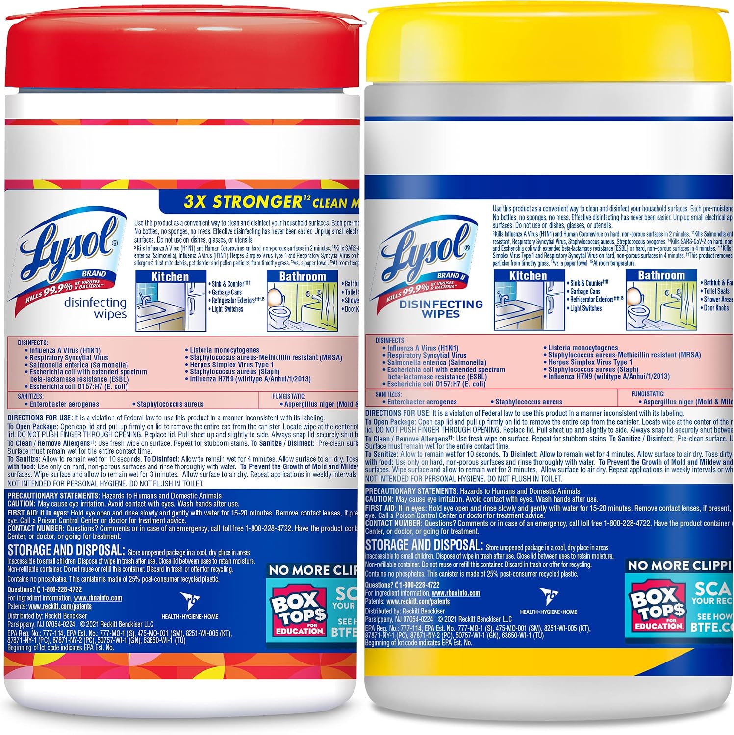Lysol Disinfectant Wipes, Multi-Surface Antibacterial Wipes, Mixed Fragrance pack containing Lemon & Lime Blossom (2 Packs) and Mango and Hibiscus (1 Pack), 35 Count (Pack of 3)