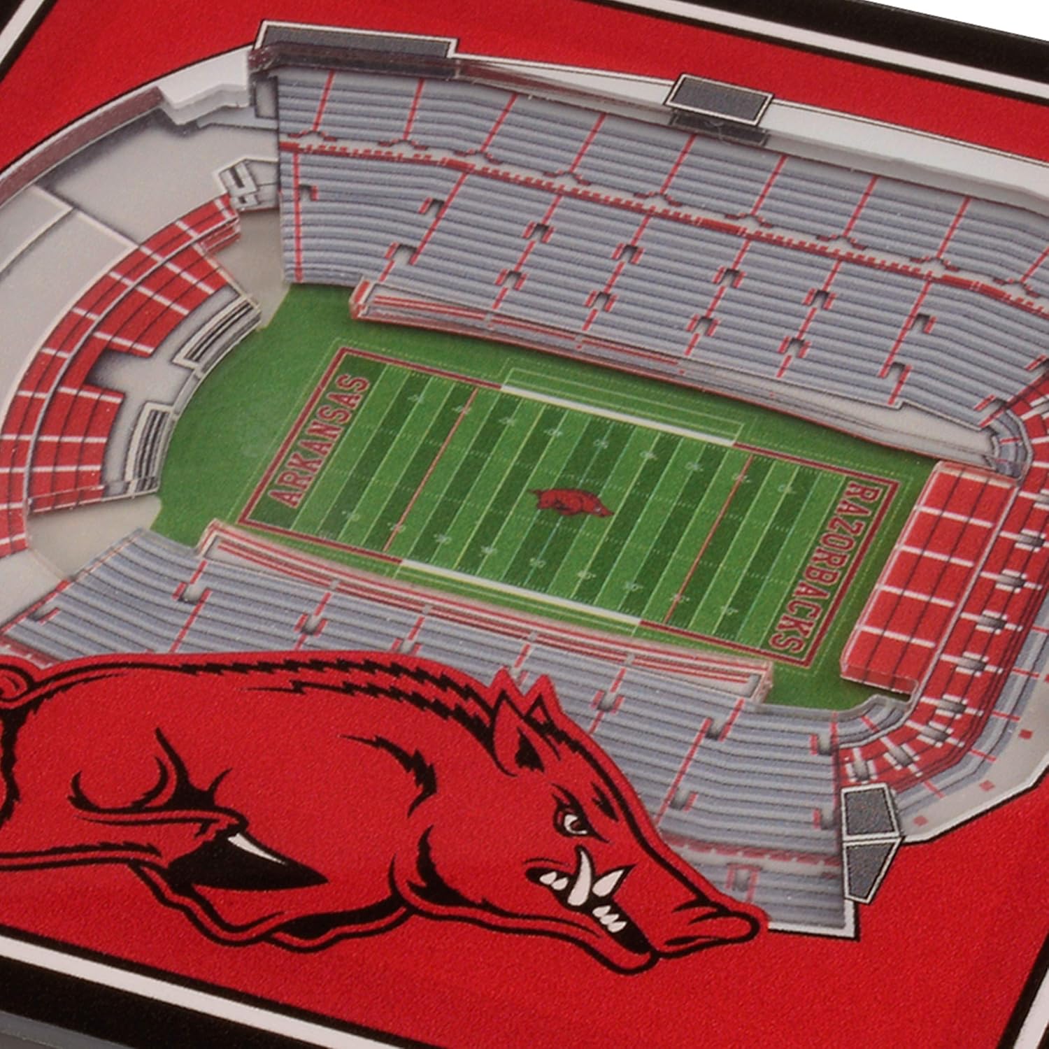 YouTheFan NCAA 3D StadiumView Coasters