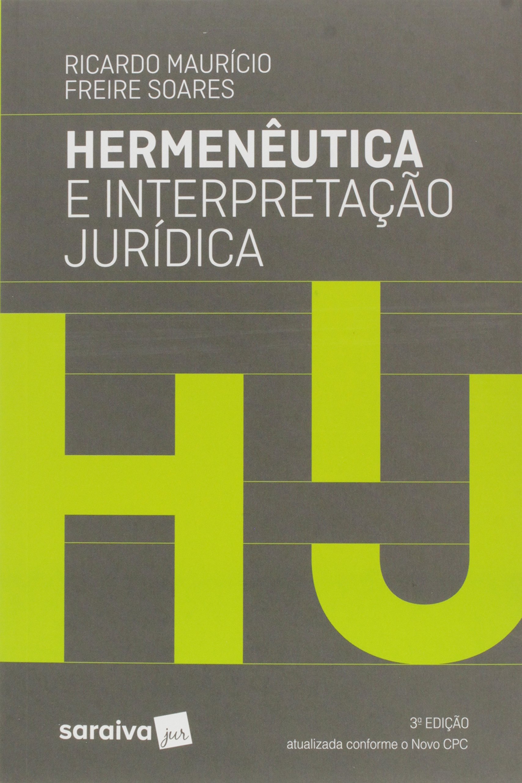 Capa de Hermenêutica e Interpretação Jurídica