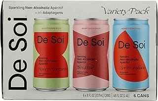 De Soi Non-Alcoholic Aperitif Variety 6pk, 8 FZ