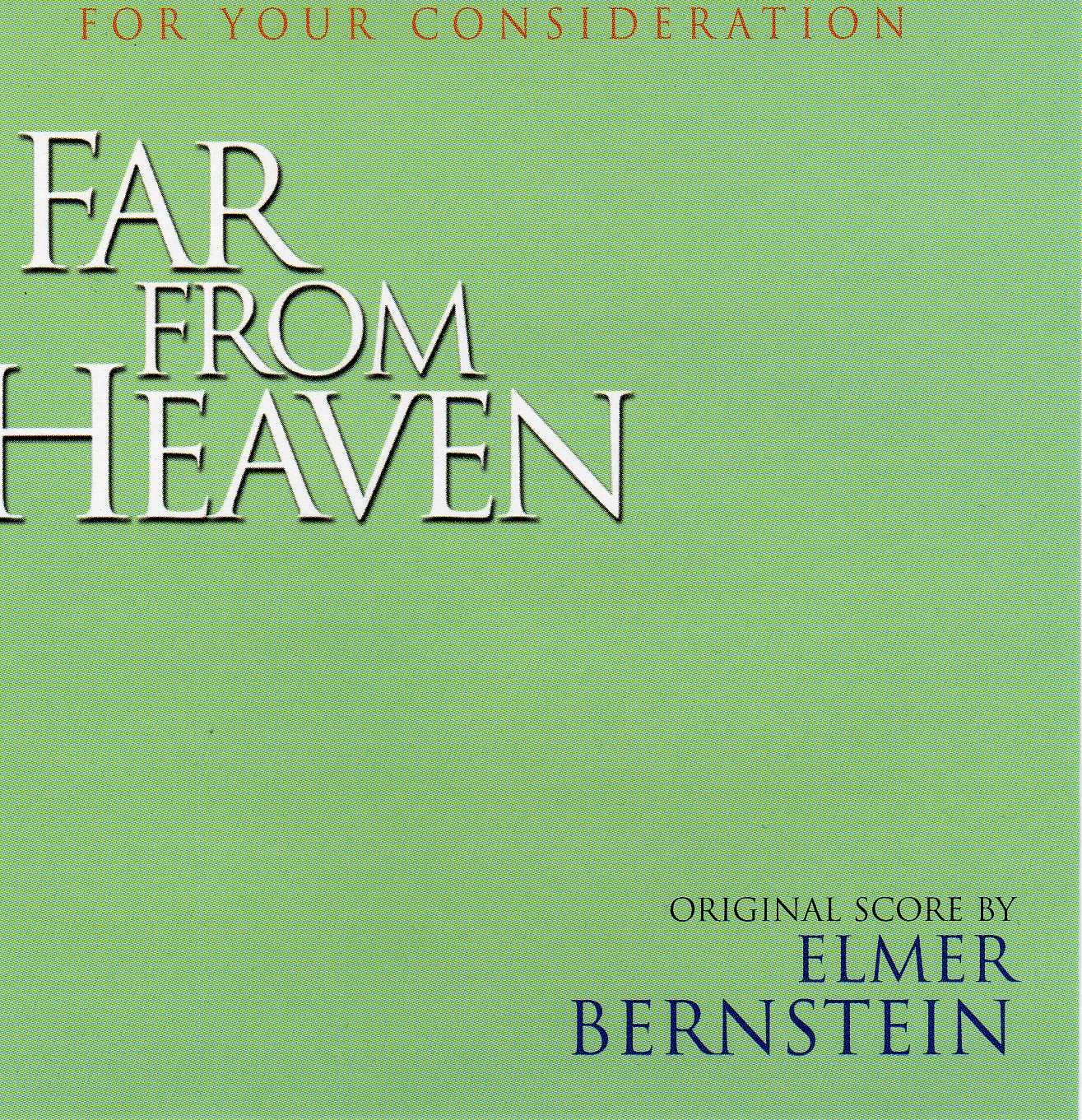 Far From Heaven Original Soundtrack Score