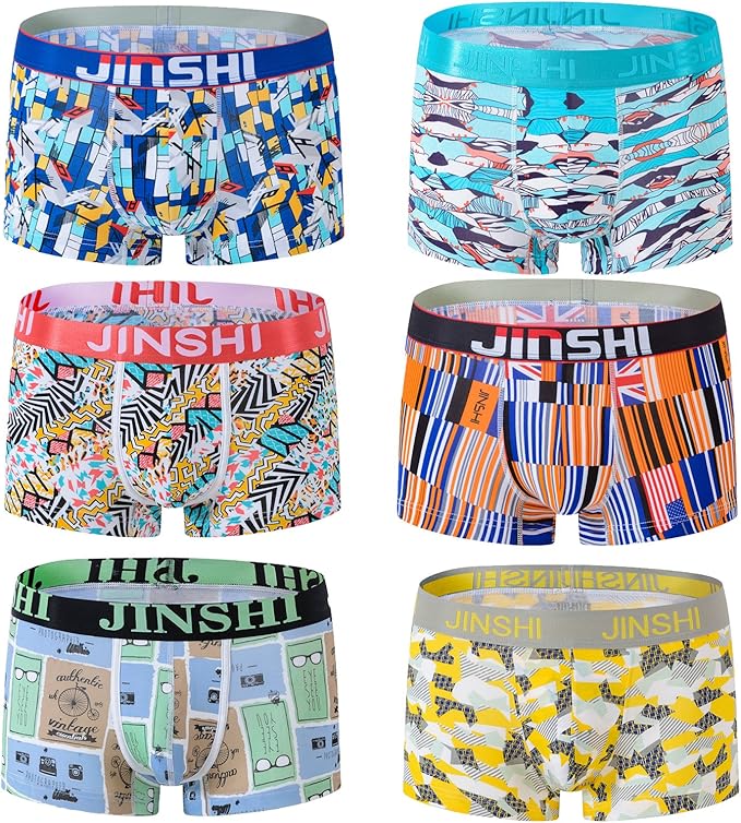 Amazon Co Jp Xidunjp シードン 6枚 ボクサーパンツ メンズ 男性用 トランクス 前閉じ セット 立体 下着 吸湿速乾 男性肌着 派手 セクシー ファッション Amazon Co Jp Xidunjp シードン 6枚 ボクサーパンツ メンズ 男性用 トランクス 前閉じ セット 立体 下着 吸湿速乾 男性肌着 派手 セクシー ファッション