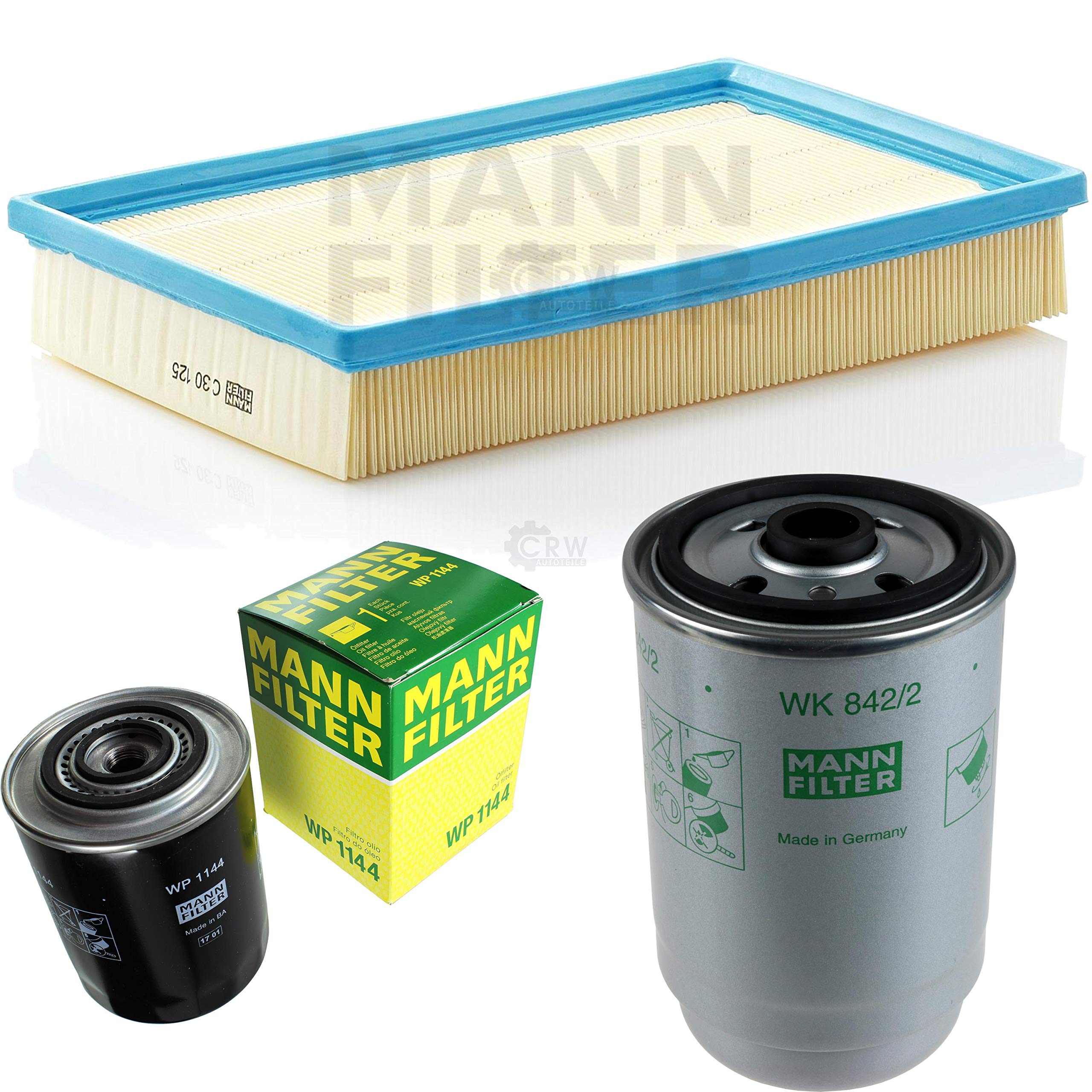 MANN-FILTER - Set di ispezione, filtro del carburante, filtro dell'olio, filtro dell'aria