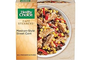 Cafe Steamers: Healthy and Flavorful Mexican-Style Street Corn and Chicken Meal