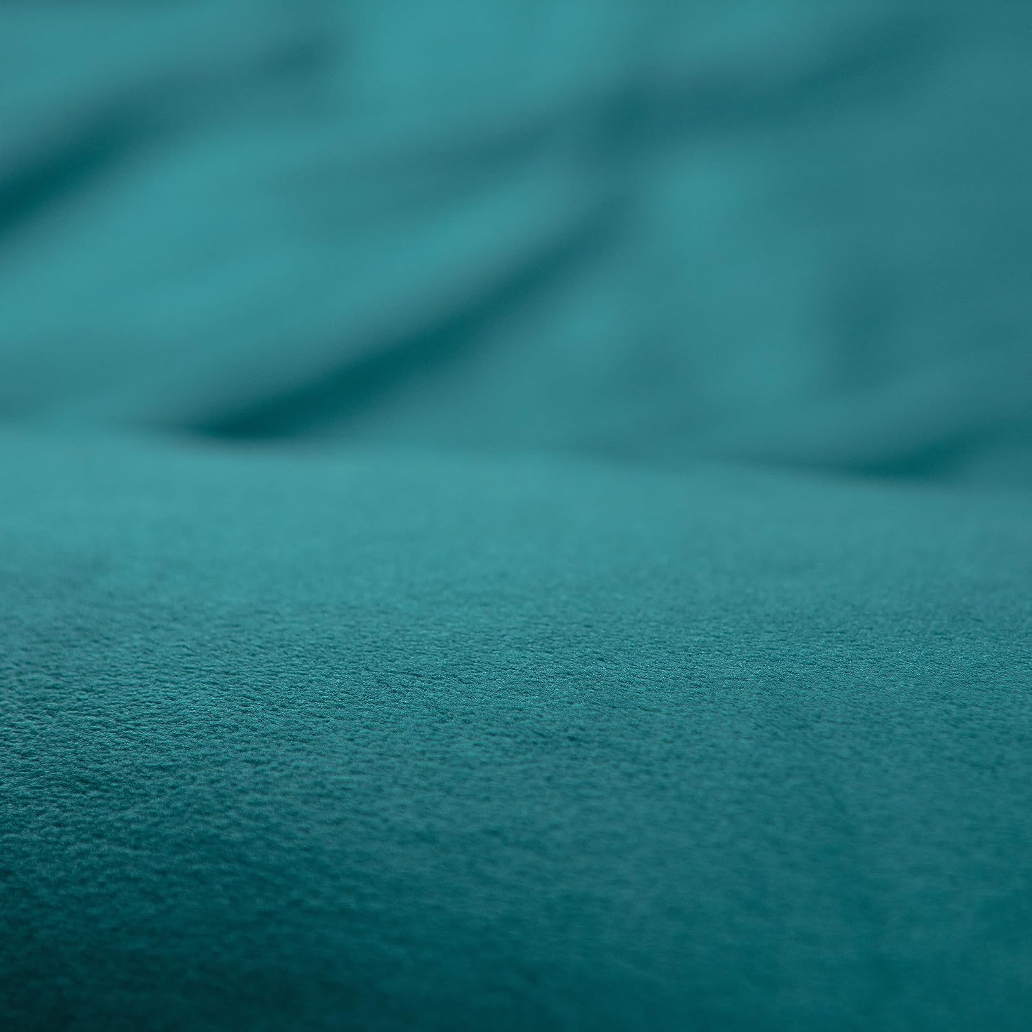 Chanasya Premium Velour Velvet Duvet Cover Set - Duvet Cover (104” x 90”) & 2 Pillow Shams (20” x 36”) - 3-Piece Set - Deep Teal, King Size