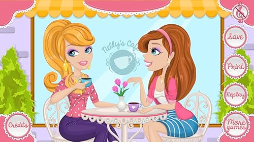 fitted lace wedding dress Coffee With the Girls Prep - Fun Make up & Dress up Game