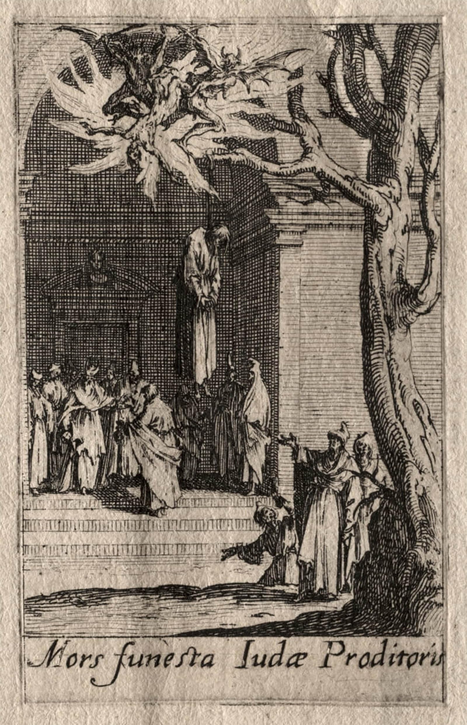 Artxlxxbn No Frame Famous Art Print Poster Vintage Wall Art The Martyrdom Of The Apostles The Death Of Judas By Jacques Callot Canvas Art Poster For Home Decor 60X90cm