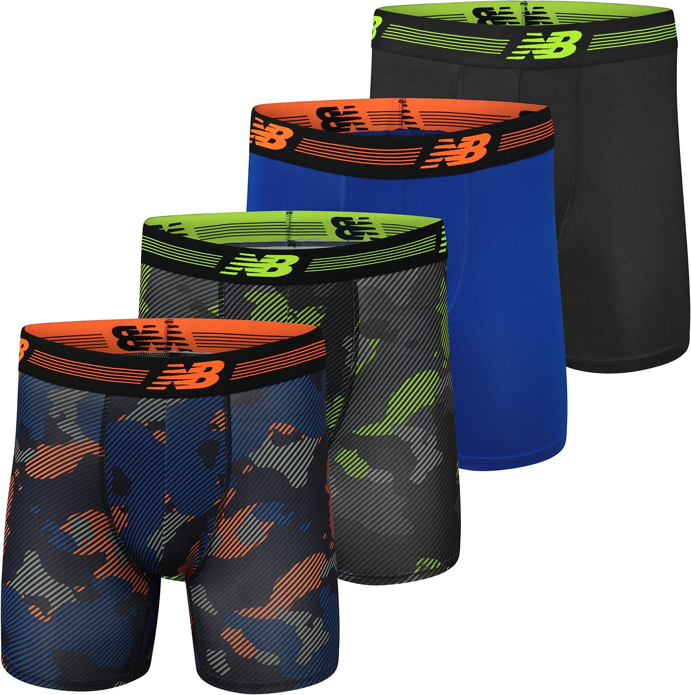 'New Balance Men's Ultra Soft Performance 6'' Boxer Briefs with No Fly (3 Pack)'