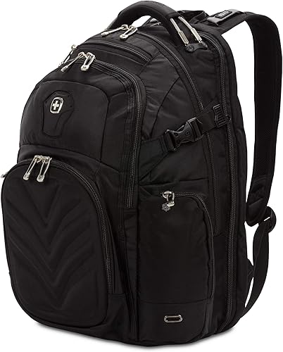 Miniatura 10 de SwissGear 2769 ScanSmart - Mochila para laptop color negro 175 pulgadas Negro 175-Inch Mochila para portátil Scansmart 2769
