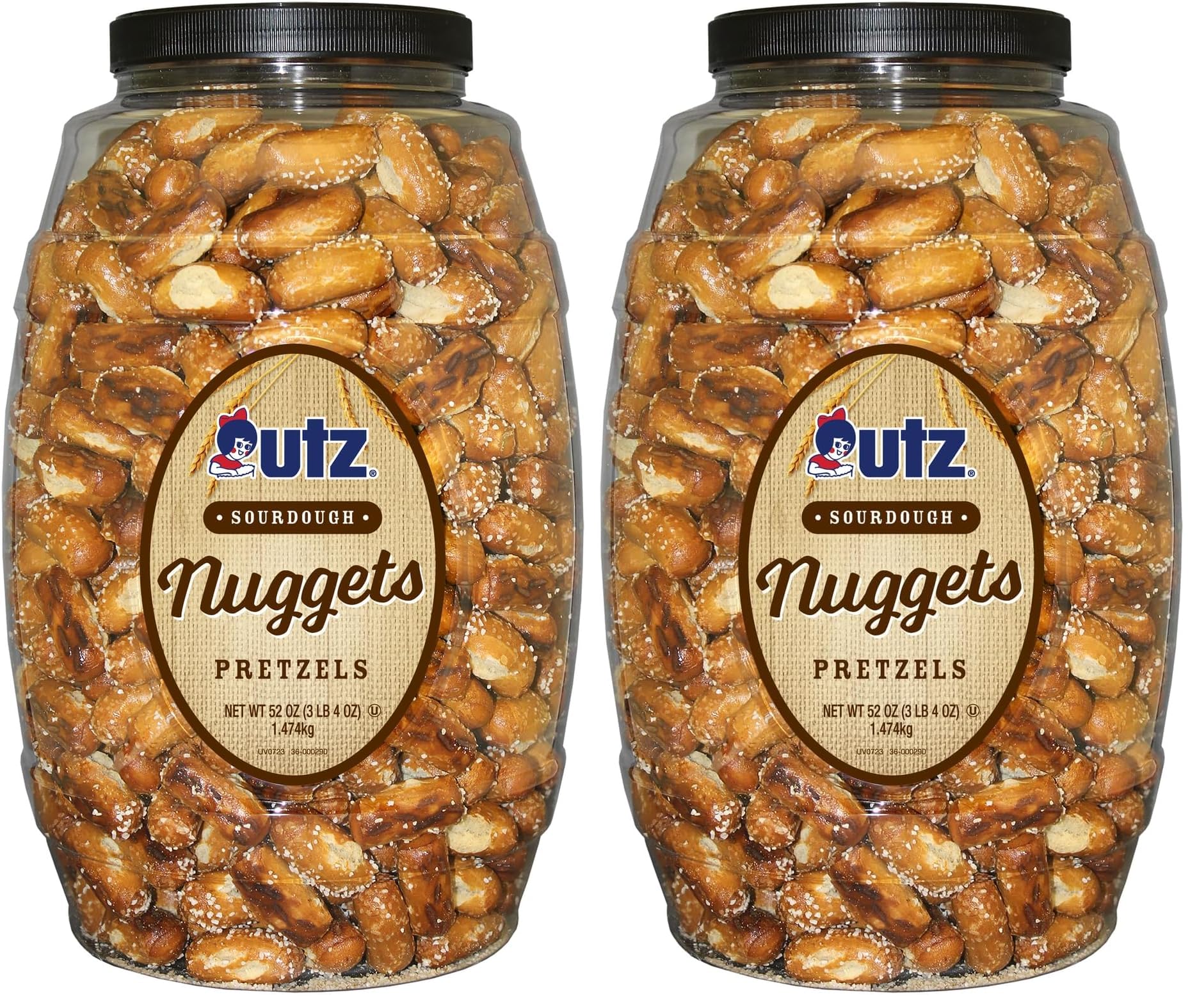 Amazon.com: Utz Bite-Size Nuggets Pretzels with Classic Sourdough