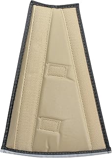 All Four Paws Comfy Cone Extender - Soft Pet Cone for Large Dogs, Nylon, Tan - Alternative for Surgery Recovery, Wound Care