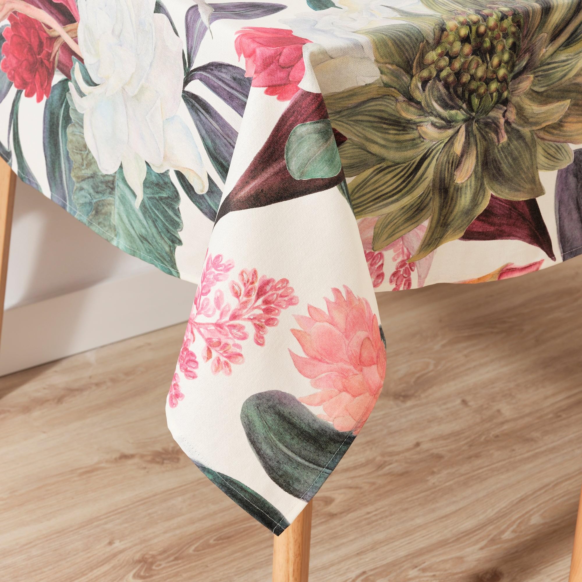 Acheter BELUM Nappe En Toile Cirée Ula 105, 300 X 140 Cm, Anti Taches Résinée, Antibactérienne, Fabriquée Tissu Organique, 100% Coton Biologique ? Comparer Chez