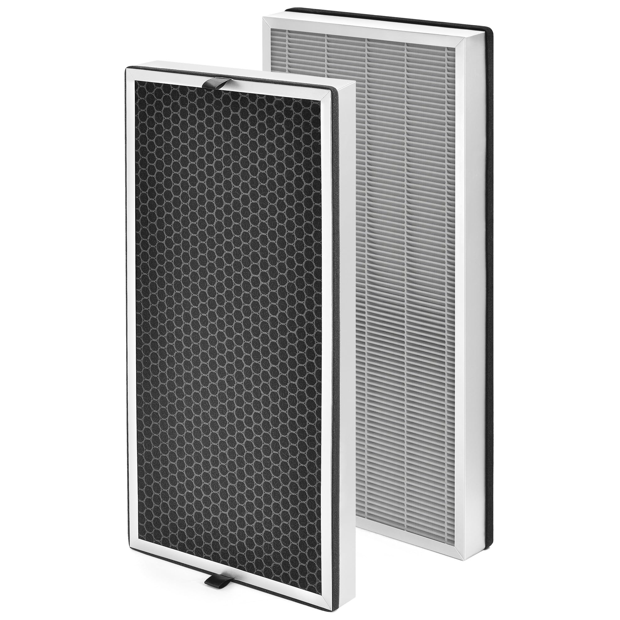 JF 999 Replacement Filter Compatible with Jafanda Air Puri-fier Filter JF999, 3-Stage Filtration with High-Efficiency Activated Carbon Filter, Compare to Part# JF999-RF, 2-Pack