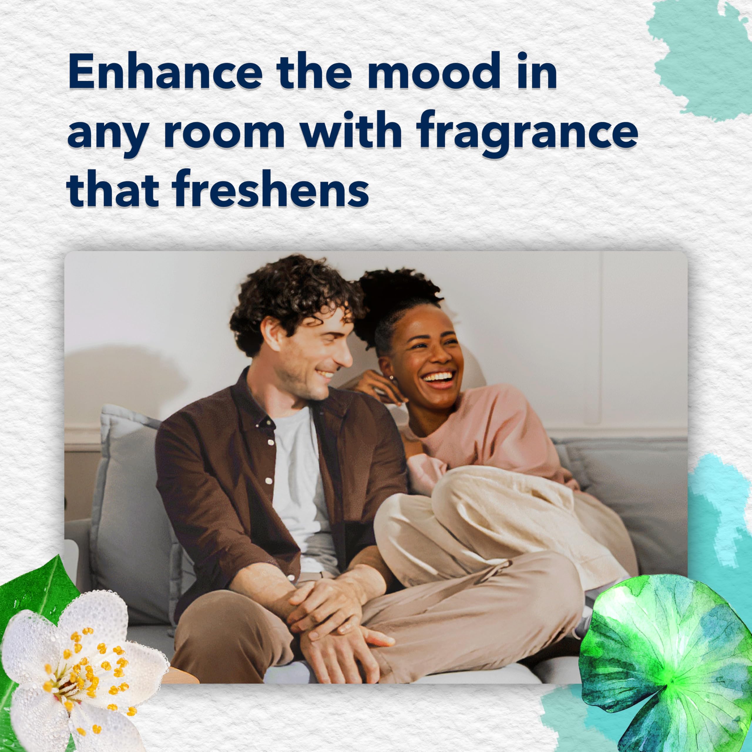 Amazon.com: Glade PlugIns Refills Air Freshener, Dewdrop Petals