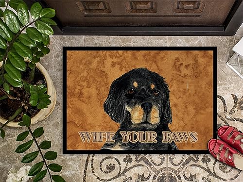Miniatura 4 de Caroline's Treasures SS4885MAT - Tapete Gordon Setter Wipe Your Paws de 18 x 27 pulgadas para puerta delantera, para interiores y exteriores