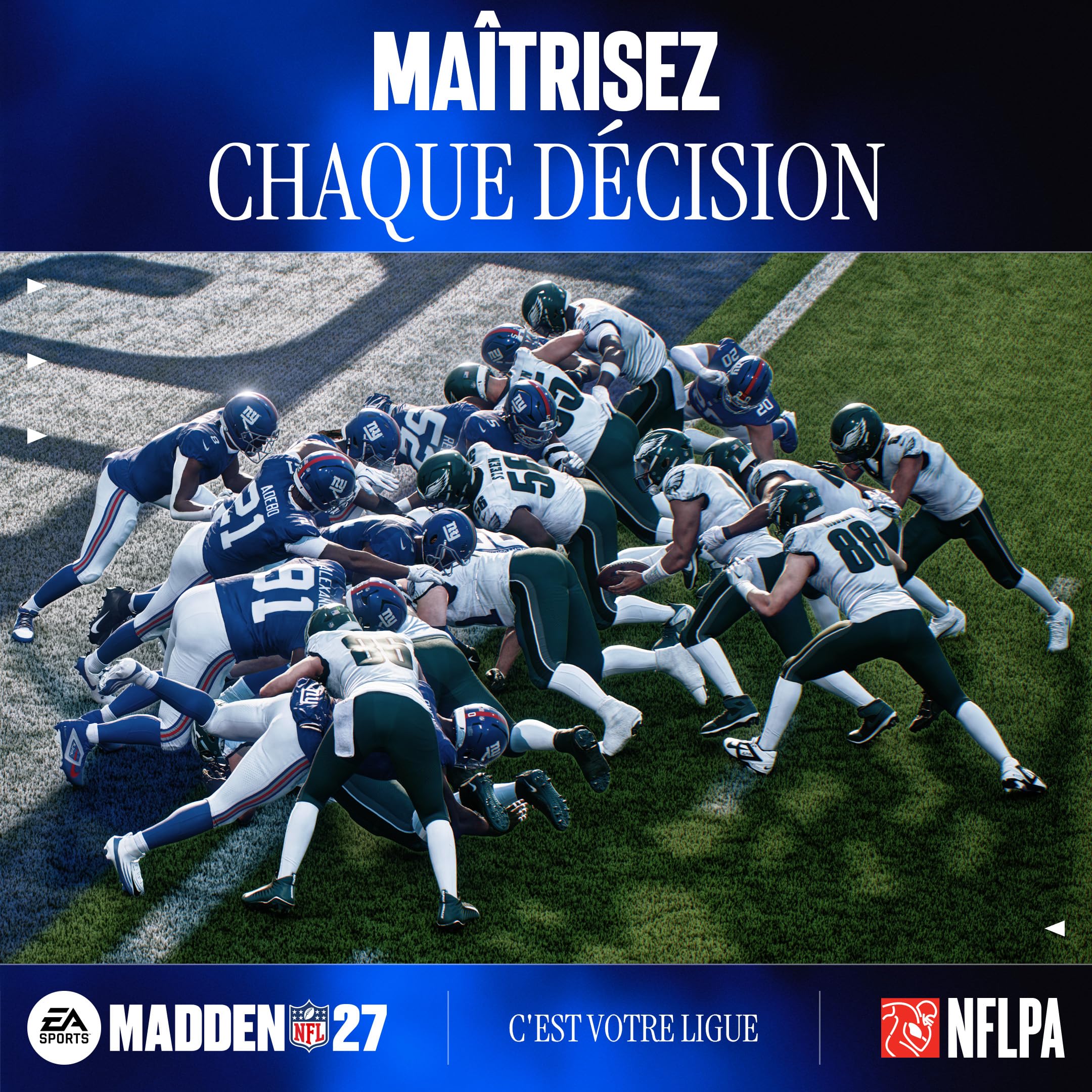 EA SPORTS Madden NFL 27 Standard Edition PCWin | Téléchargement code EA App | Jeu Vidéo | Français Standard | Téléchargement PC - Code EA App