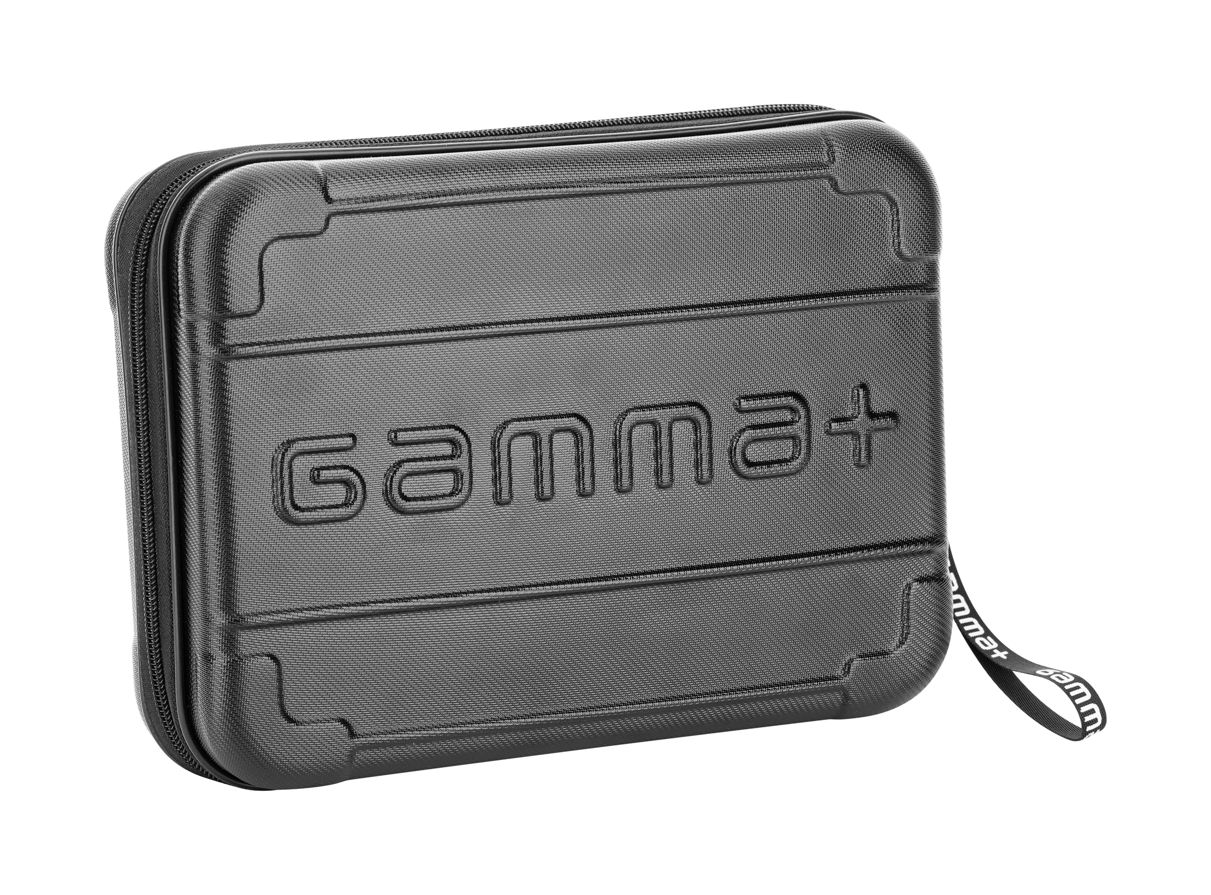 GAMMA+ Custodia da Viaggio per Tagliacapelli Clipper Trimmer Rasoi | Organizer Porta Accessori da Barbiere | Impermeabile | Antiurto | Leggera | Dimensioni Compatte | Rigida | Nera