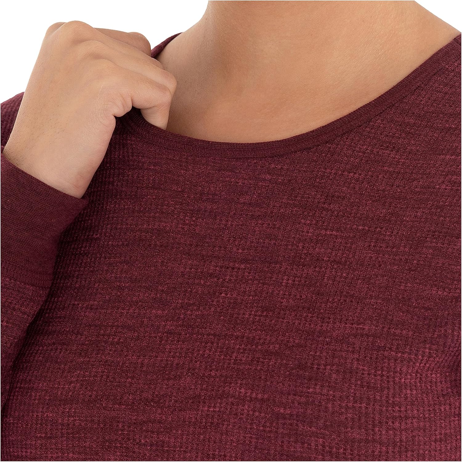 Fruit of The Loom Womens Micro Waffle Premium Thermal Underwear Tee Shirt - Image 3
