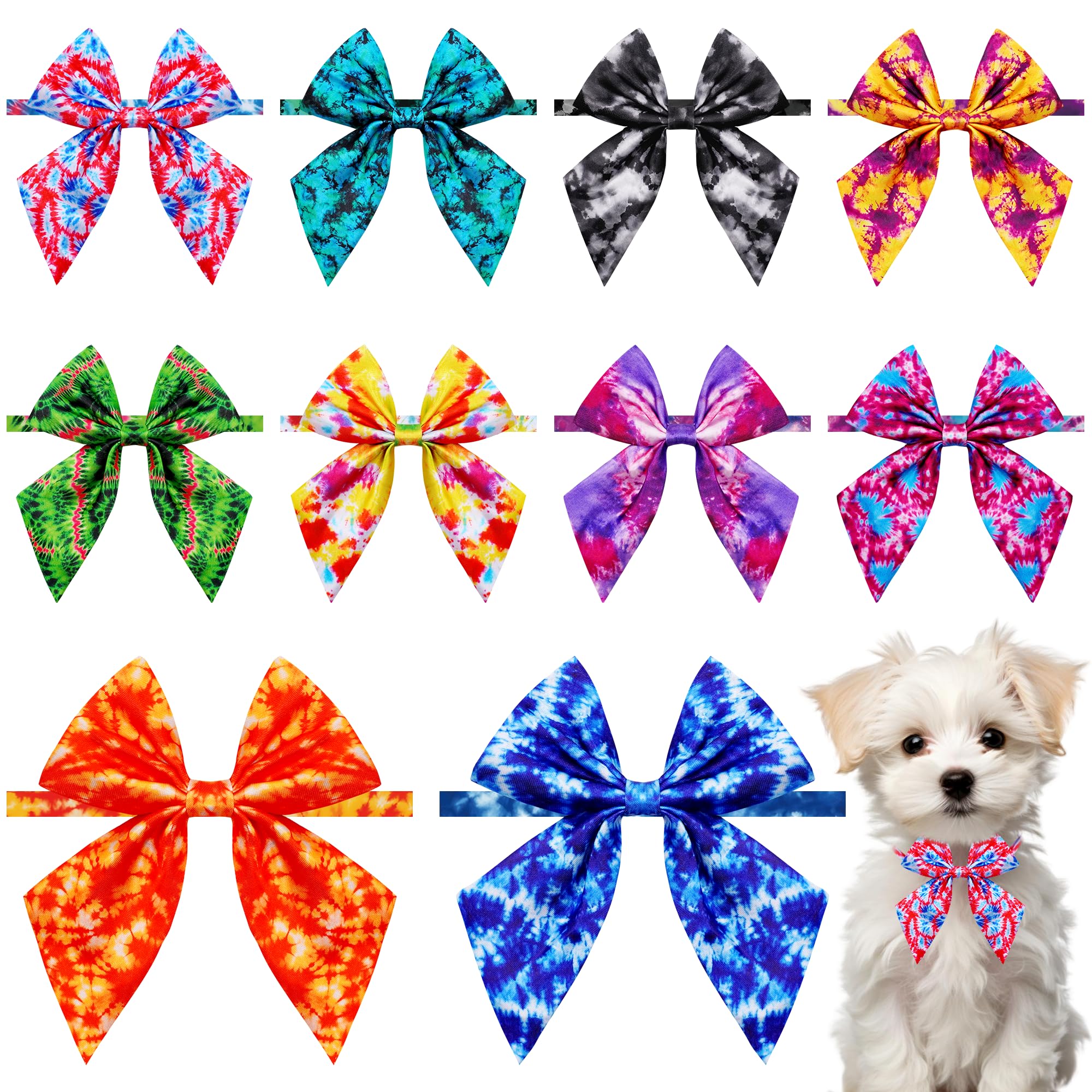 Nœuds papillon réglables pour chiens et chats : accessoires de costume pour fête et anniversaire