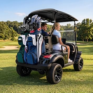 ASK ECHO Soundless-Series 15-Divider Golf Cart Bag, Grip Locking Bottom