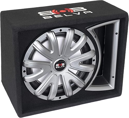 Miniatura 2 de BELVA BLB112LED Subwoofer de coche con puerto cargado de 12 pulgadas y 750 W con LED multicolor y control remoto
