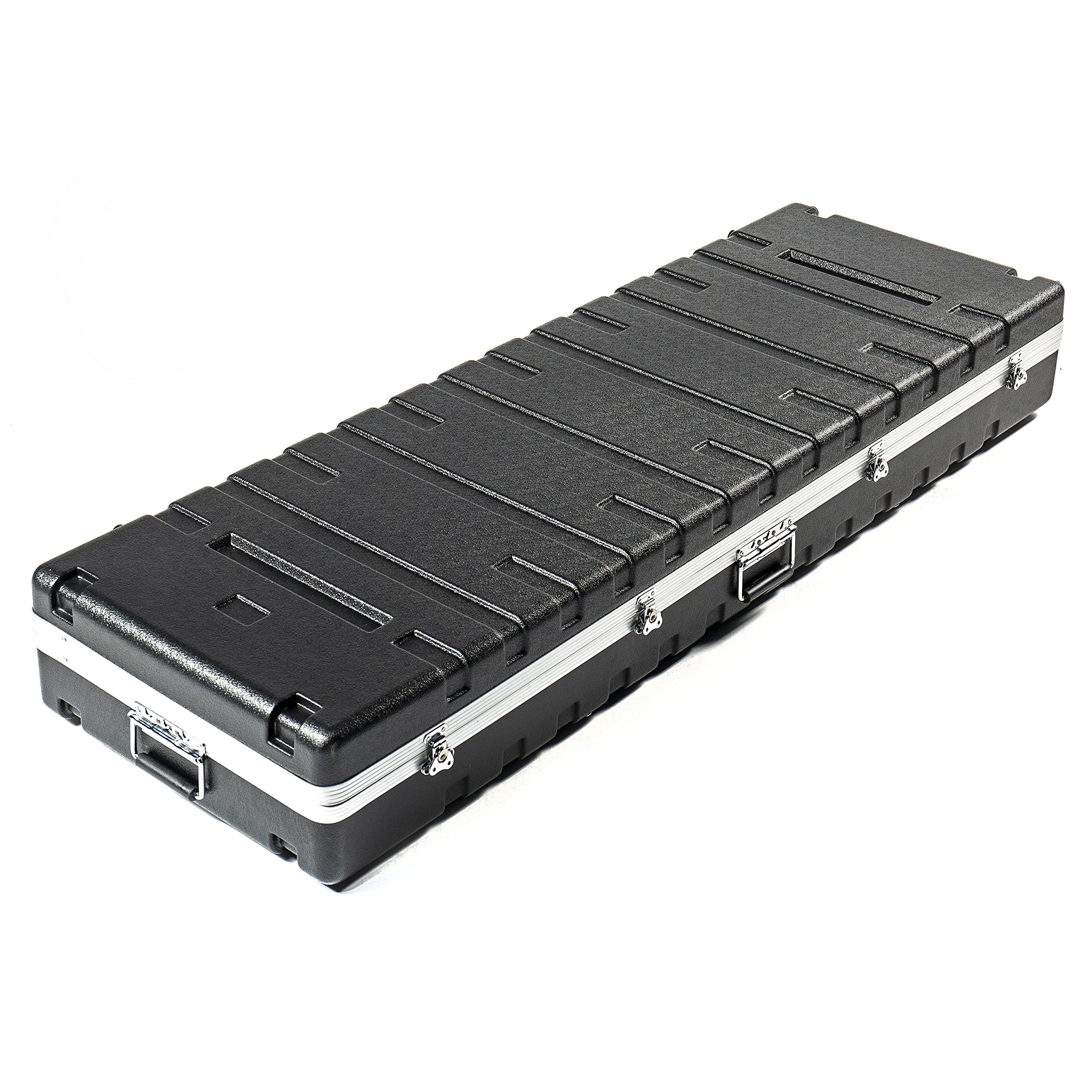 Music Store ABS Keyboard Case 88, Universal, Schwarz, ABS Plastik, 11kg, Schaumstoff-Polsterung, Rollen, Klappgriffe, Schnappverschluss, Innenmaße 149x42x13cm, geeignet für 88-Tasten Keyboards