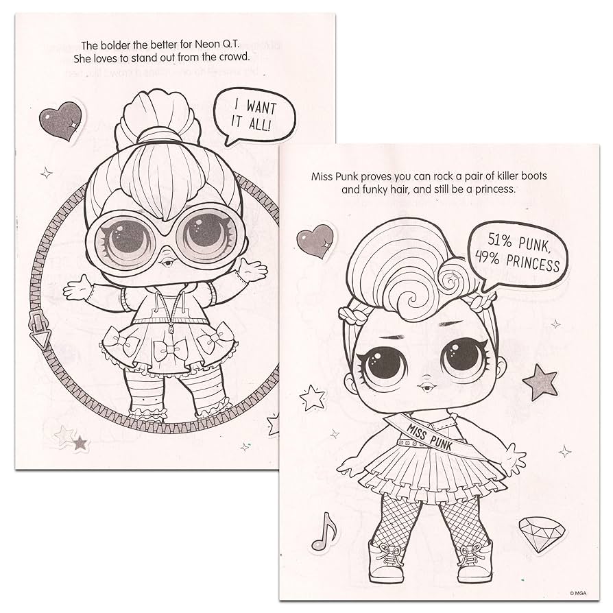 amazon-com-l-o-l-dolls-coloring-and-activity-books-set-for-girls-kids-toddlers-6-pack-bundle-3-lol-coloring-books-1-mess-free-game-book-play-pack-stickers-tattoos-and for Free Printable Lol Doll Activities Amazon.com: L O L Dolls Coloring and Activity Books Set for Girls Kids Toddlers ~ 6 Pack Bundle ~ 3 LOL Coloring Books, 1 Mess-Free Game Book, Play Pack, Stickers, Tattoos and for Free Printable Lol Doll Activities